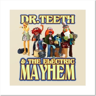 electric mayhem ready tour Posters and Art